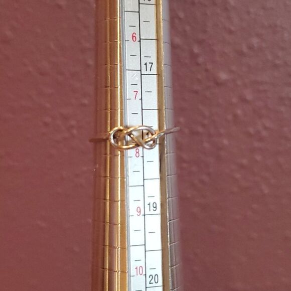 KNOT RING, Delicate Silver, NWOT! - Picture 4 of 4